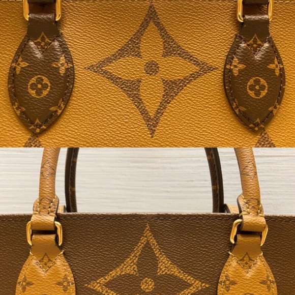 Louis Vuitton OnTheGo GM Giant Monogram Reverse Purse Tote (DU4159) - Picture 3 of 12